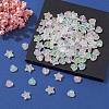 100Pcs 2 Style Eco-Friendly Transparent Acrylic Beads TACR-YW0001-86A-2