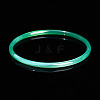 Dyed & Heated Natural Green Onyx Agate Simple Plain Bangle for Women FIND-PW0021-09B-05-1