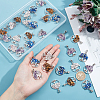 SUPERFINDINGS 32Pcs 4 Style Alloy European Dangle Charms G-FH0001-48-3