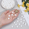 180Pcs Rondelle Silicone Focal Beads SIL-SP0001-20A-3