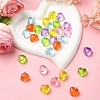 30Pcs 6 Colors Transparent Resin Pendants RESI-YW0001-75-4