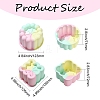 2Pcs 2 Styles Square Circular Cake Baking Silicone Molds ST-CJ0043-083-2