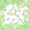 Electroplated Resin Cabochons MRMJ-T083-02D-1