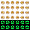 50G Luminous Transparent Acrylic Beads OACR-TAD0001-01A-1