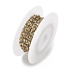 Two Tone 304 Stainless Steel Cuboid Link Chains CHS-G050-02GP-3