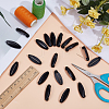 48Pcs Resin Safety Pin Brooches JEWB-OC0001-11B-4