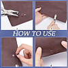 120 Sets 12 Colors Brass Rhinestone Rivets FIND-CY0001-60-6