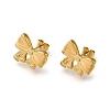 304 Stainless Steel Stud Earrings for Women EJEW-F337-01G-09-1