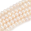 Natural Cultured Pearl Beads Strands PEAR-I007-07R-04-2