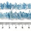 Natural Aquamarine Chip Beads Strands X-G-E271-96-5