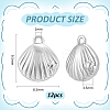 12Pcs Brass Charms KK-BC0014-63P-2