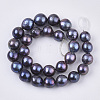Natural Baroque Pearl Keshi Pearl Beads Strands PEAR-Q015-021-2
