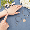 304 Stainless Steel European Round Snake Chains Bracelets MAK-UN0001-15P-2
