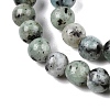 Dyed Natural White Jade Beads Strands G-T140-4mm-B03-4