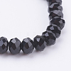 Glass Beads Stretch Bracelets GLAA-K018-01A-2