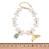 Ocean Brass Enamel Charm Bracelets for Women KK-CBA68DA-15A-G-5