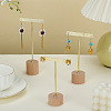 3 Sets 3 Styles Iron T Bar Earring Display Stands EDIS-FG0001-73A-4