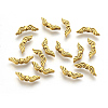Tibetan Style Alloy Beads X-TIBEB-A11-3712-AG-FF-1