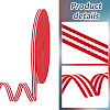   47~50 Yards Polyester Stripe Ribbons OCOR-PH0002-91-4