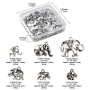 80Pcs Tibetan Style Alloy Pendants FIND-FS0003-65-4