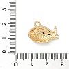 Alloy Rhinestone Pendants PALLOY-P313-12A-G-3