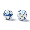 Handmade Porcelain Beads X-PORC-Q212-14mm-1-2