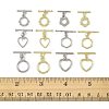 20Pcs 12 Styles Alloy Toggle Clasps FIND-FS0004-53-5