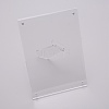 Acrylic Photo Frame Stand DJEW-WH0011-64B-2