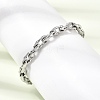 5.5MM 304 Stainless Steel Twisted Oval Link Chain Bracelets for Man and Women SA-CBAB767-17C-P-3