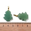 Natural Green Aventurine Pendants G-A203-01H-3