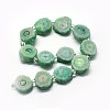Natural Druzy Quartz Crystal Beads Strands G-F582-A09-2