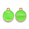 Alloy Enamel Pendants LS-ENAM-S124-01A-06L-1