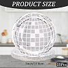 Paper Disco Party Dish AJEW-WH20011-57A-01-2