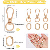 Alloy Swivel Clasps FIND-SP0003-22G-2