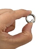 Tarnish Resistant Ring Smooth 304 Stainless Steel Spring Gate Rings STAS-E073-06-A-3