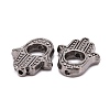 Tibetan Style Alloy Bead Frames LS-X-TIBEB-A123963-B-LF-2