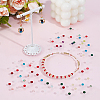 Natural & Synthetic Mixed Stone Beads Strands G-WH0035-31D-4