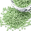 11/0 Czech Opaque Glass Seed Beads SEED-N004-003B-34-1