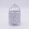 Metal Iron Birdcage Candle Holder AJEW-WH0155-15-1