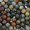 120Pcs Natural Indian Agate Beads G-PA0001-17B-1