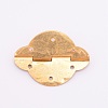 Iron Cabinet Drawer Butt Hinges Connectors IFIN-WH0053-25G-2