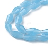 Opaque Glass Beads Strands GLAA-P001-03A-05-2