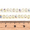 Transparent Glass Beads Strands EGLA-N016-6mm-05-4