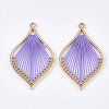 Cotton Thread Woven Pendants X-FIND-S306-03I-2