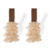 Polyester Ruffle Layered Patchwork Leg Sleeves AJEW-WH20042-75B-6