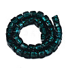 Handmade Silver Foil Lampwork Beads FOIL-N004-01A-01-2