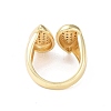 Brass Cuff Finger Rings LS-RJEW-H227-02G-02-3