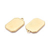 304 Stainless Steel Pendant Cabochon Settings STAS-N108-76G-2