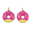 Brass Enamel Pendants KK-I358-072G-03-1