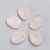 Natural Rose Quartz Cabochons G-L514-029E-1